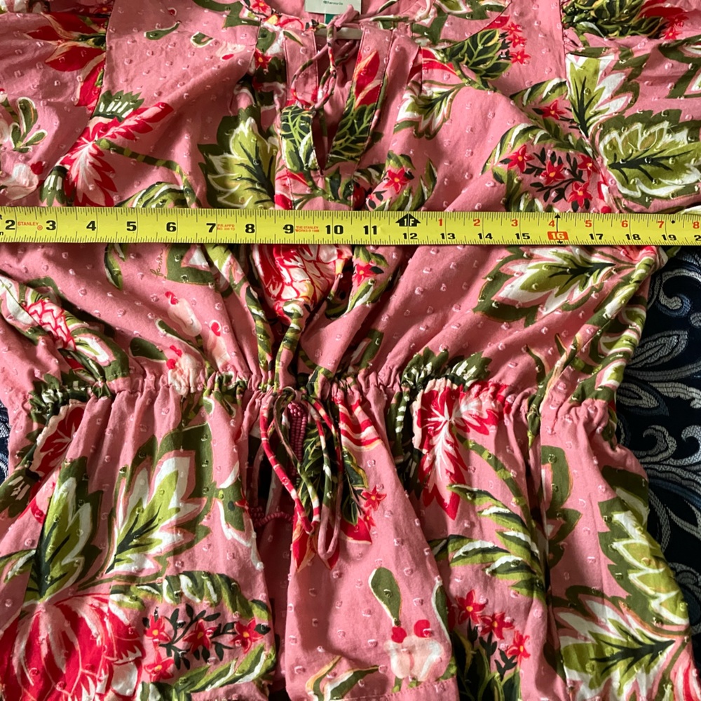 Farm Rio Long Sleeve Mini Dress Large - Picture 7 of 9